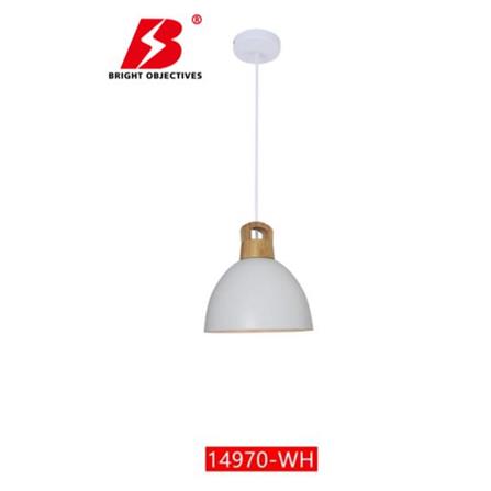 BRIGHT OBJECTIVES CHANDELIER 14970-1P WH 230MM WHITE