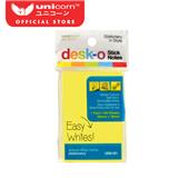 UNICORN STICK NOTE 50X76MM 100 PIECS YELLOW USN -121Y