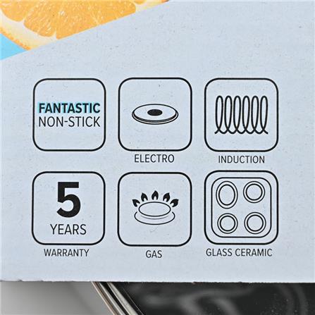 TASTY COOKPOTS 24CM X 12CM WITH GLASS LID 678540