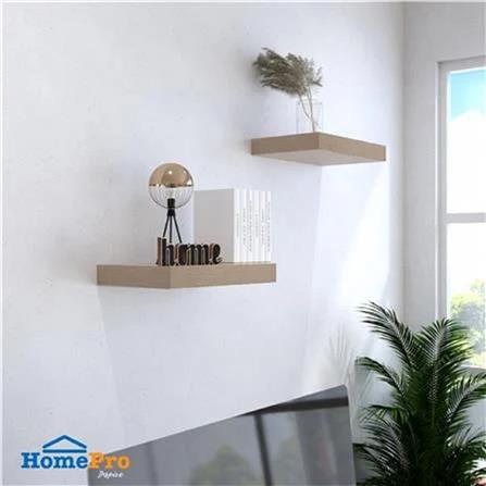 FLOATING WOOD SHELF STACKO 40X24X5CM WE210622-40 OAK