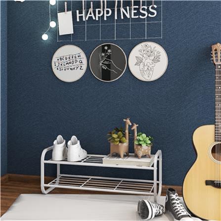 2 TIER SHOE RACK STACKO 70X27X27.7CM WHITE