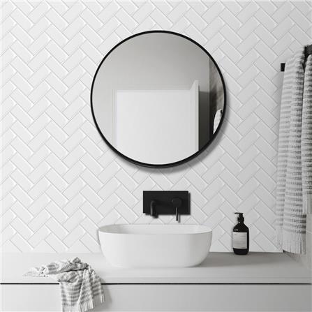 TARA PEEL & STICK VINYL WALL STICKER 30.5X30.5CM HERRINGBONE 2IN1