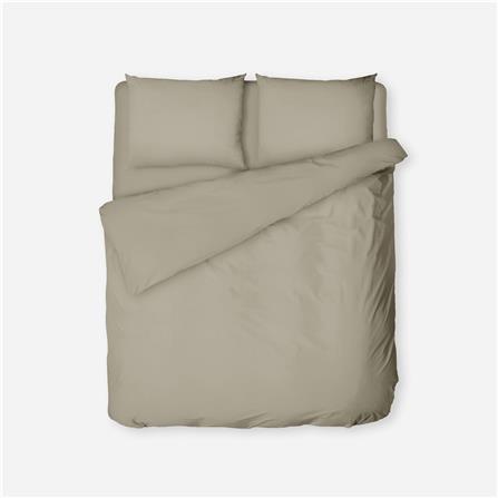NORDIC HOME FITTED SHEET SET COOL TOUCH QUEEN JUNO SAND