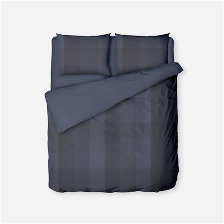NORDIC HOME FITTED SHEET SET COOL TOUCH SUPER SINGLE JUNO BLUE
