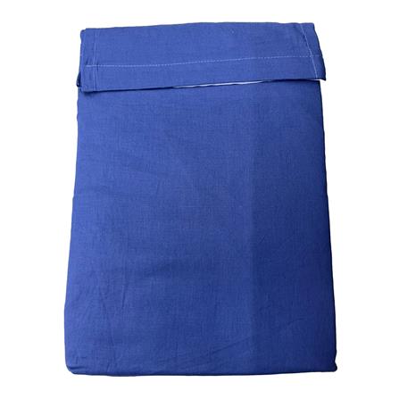 NORDIC HOME FITTED SHEET SET COOL TOUCH SUPER SINGLE JUNO BLUE