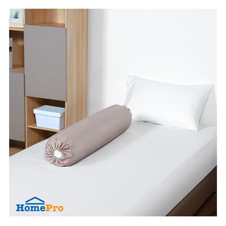 HLS BOLSTERCASE COTTON SATEEN BROWN