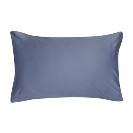 HLS PILLOWCASE COTTON SATEEN GREY 2PCS