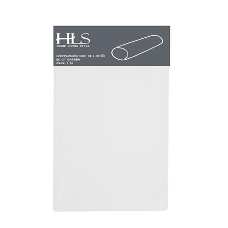 HLS BOLSTERCASE COTTON SATEEN WHITE