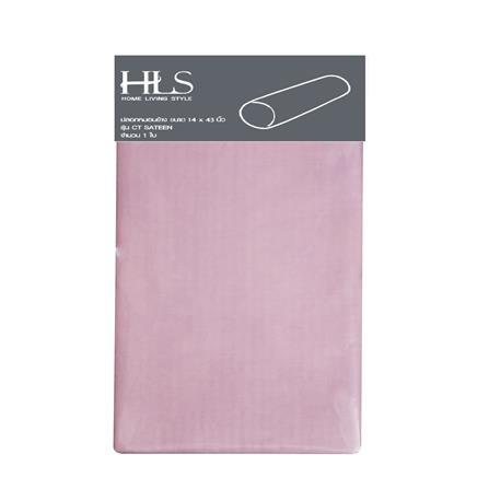 HLS BOLSTERCASE COTTON SATEEN PINK