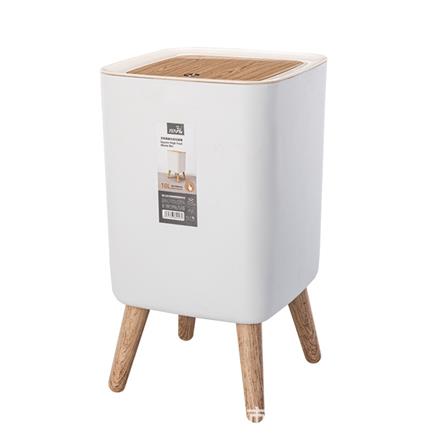 COSSY PLUS DUSTBIN CP-SXM-059 10L WHITE