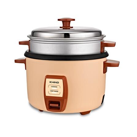 KHIND CONVENTIONAL RICE COOKER RC918T CREAM MAGNOLIA 480W 1.8L