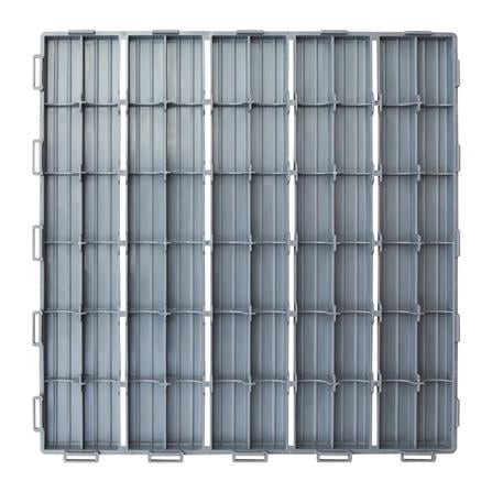 SPRING PP DECK TILE PEBBLE DV9000 30CM