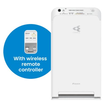 DAIKIN AIR PURIFIER MC55XVMM 37WATT 41M2 FILTER HEPA