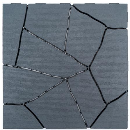 SPRING PP DECK TILE PEBBLE DV9001 30CM