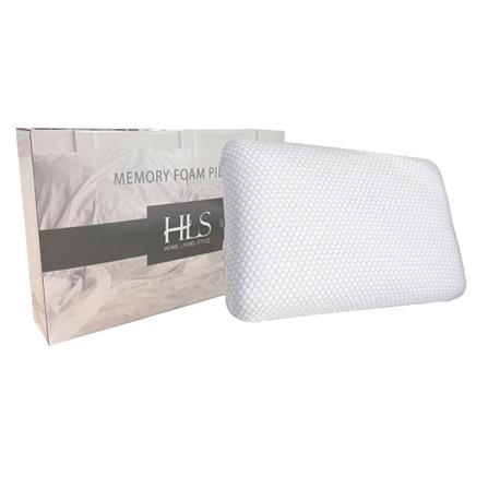 HLS MEMORY FOAM PILLOW WITH COOLING FABRIC