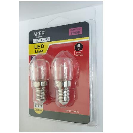 LED T22 1.5W E14 2700K LEDT22Y14 AREX