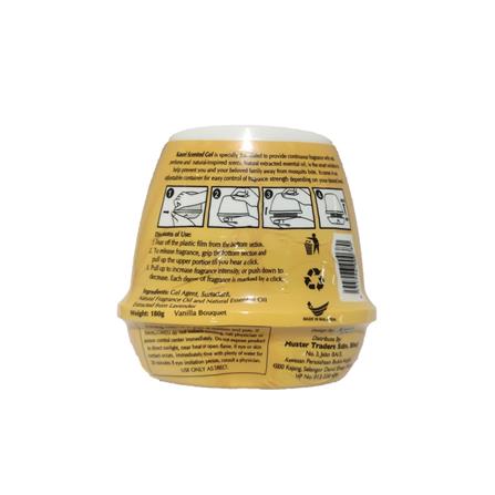 KAORI SCENTED GEL 180G VANILLA BOUQUET