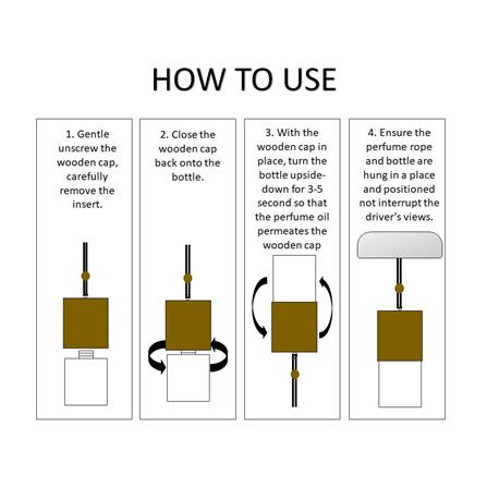 KAORI HANGING PERFUME 8G BREEZY