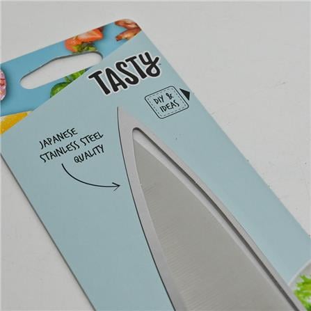 FACKELMANN TASTY CHEF KNIFE 8IN WITH PP/TPR  HANDLE 678245