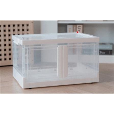 2 DOORS FRONT OPENING FOLDABLE BOX  36X51X30CM 10002 WHITE