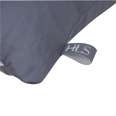 HLS COVER CUSHION CT SATEEN 16X16" GRAY