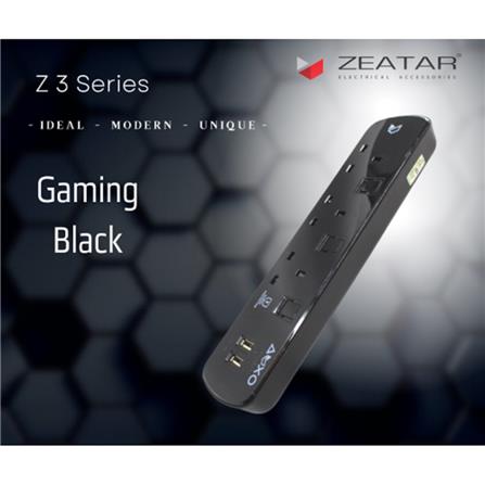 3G2M+2USB NEON&SURGE Z333-BLACK ZEATAR