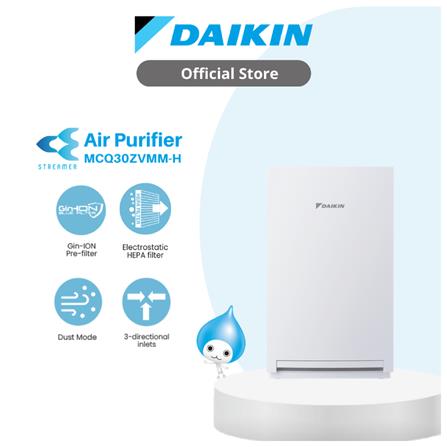 DAIKIN AIR PURIFIER MCQ30ZVMM-H 25WATT 23M2 FILTER HEPA