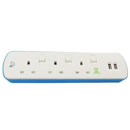 3G2M+2USB NEON&SURGE Z333-BLUE ZEATAR