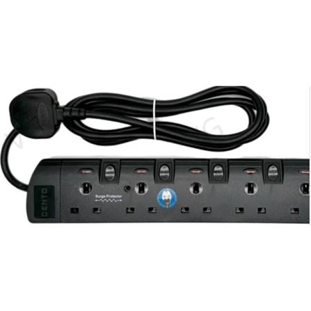 6G2M EXTENSION CENTO NEON&SURGE BLACK CT-536