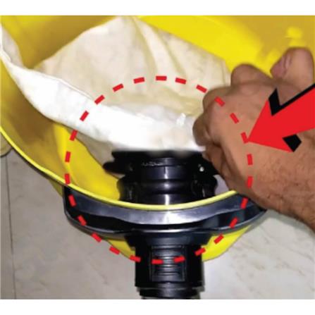 KARCHER FLEECE FILTER BAG WD1/WD1S CLASSIC (4 PIECES)