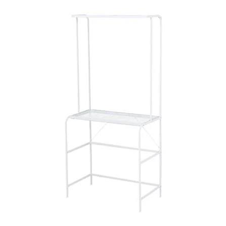 CLOTH RACK + SHELF 80cm WHITE  COCO PLIM
