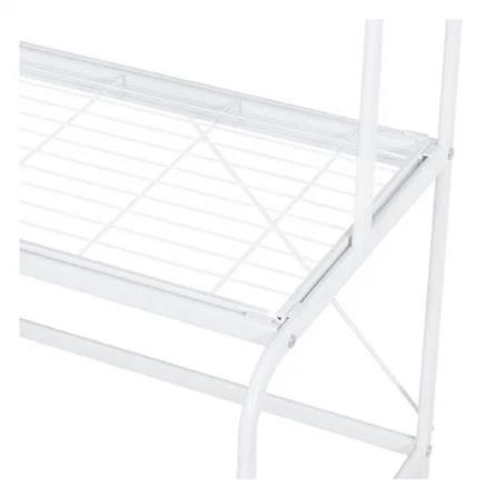 CLOTH RACK + SHELF 80cm WHITE  COCO PLIM