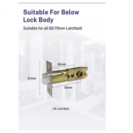 T-REX SMART DOOR LOCK TXK 88 BLACK