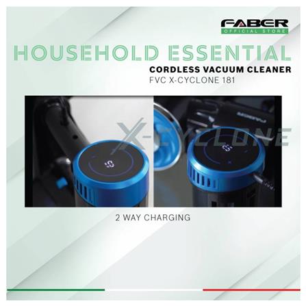 FABER STICK VACUUM FVC X-CYCLONE 181 180WATT