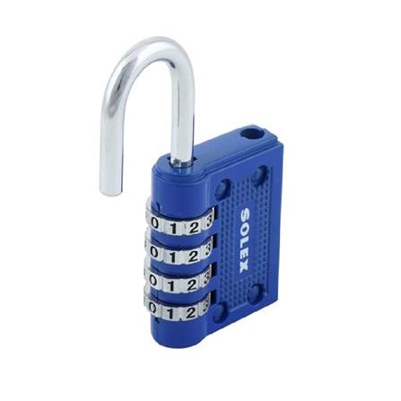 SOLEX 40MM SOLEX LOCK C44BL  PADLOCK SINGLE