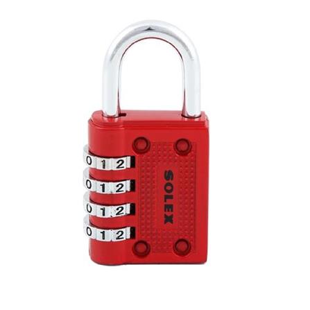 SOLEX 40MM SOLEX LOCK C44RD  PADLOCK SINGLE