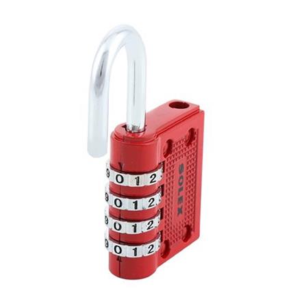 SOLEX 40MM SOLEX LOCK C44RD  PADLOCK SINGLE