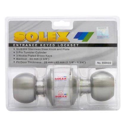 SOLEX ENTRANCE KNOB 5500 SS