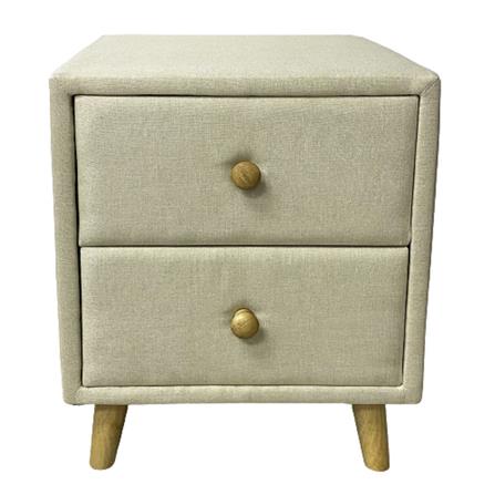 Drawers Fabric TAYLOR Bedside Table BE