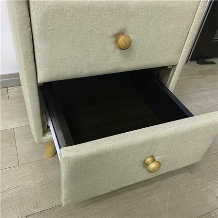 Drawers Fabric TAYLOR Bedside Table BE