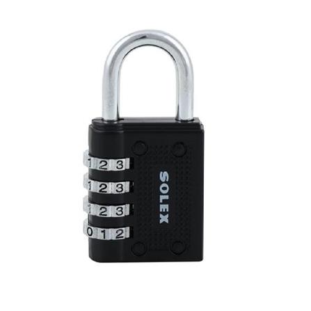 SOLEX 40MM SOLEX LOCK C44BK  PADLOCK SINGLE