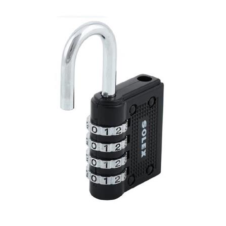 SOLEX 40MM SOLEX LOCK C44BK  PADLOCK SINGLE