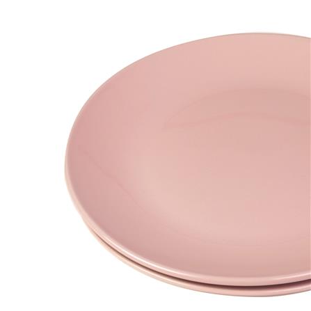 LITTLE HOMES STONEWARE DINNER PLATE 10.5 INCH - PINK