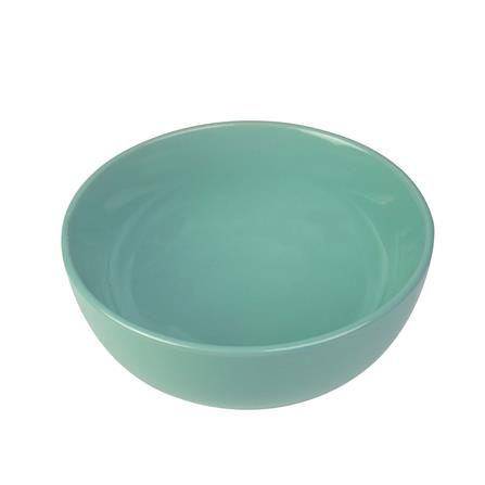 LITTLE HOMES STONEWARE BOWL 7 INCH - TURQUOISE