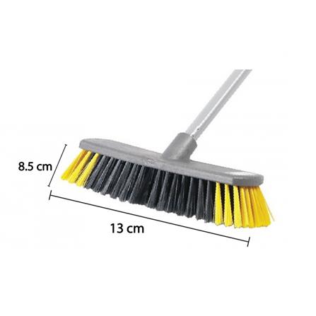 RAYACO 12" MULTIPURPOSE PUSH BROOM HARD HEAD RANDOM PICK