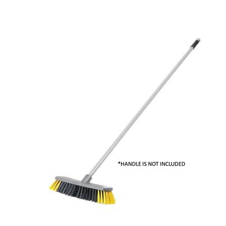 RAYACO 12" MULTIPURPOSE PUSH BROOM HARD HEAD RANDOM PICK