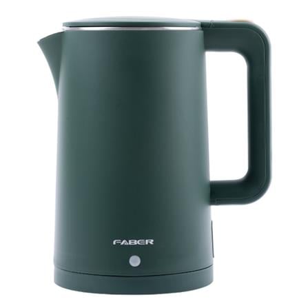 FABER KETTLE FCK DW R1800 1500W 1.8L GREEN DOUBLE WALL