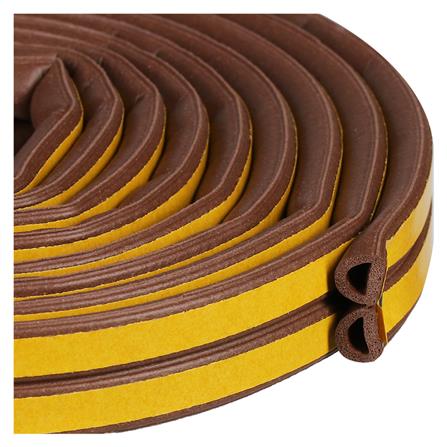 DEXZON DOOR AND WINDOW SEAL 6X9MM 5M BROWN