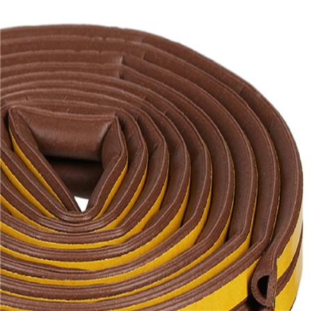 DEXZON DOOR AND WINDOW SEAL 6X9MM 5M BROWN