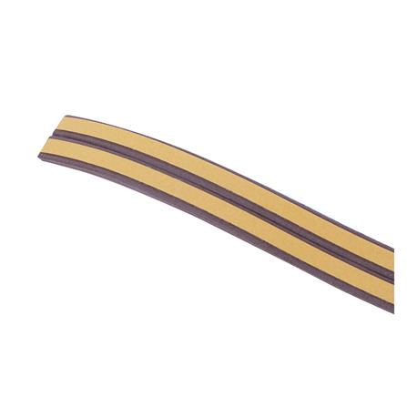 DEXZON DOOR AND WINDOW SEAL 4X9MM 5M BROWN